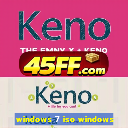 windows 7 iso windows